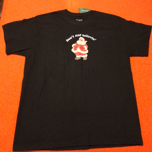 Daisy Street Don’t stop believing Christmas tee made in UK NWT - Picture 2 of 5